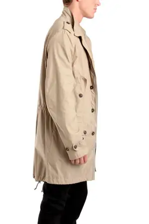 Cotton Double-Breasted Jacket