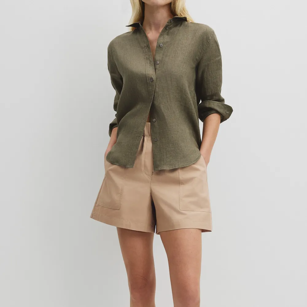 Women's Refined Linen Shirt