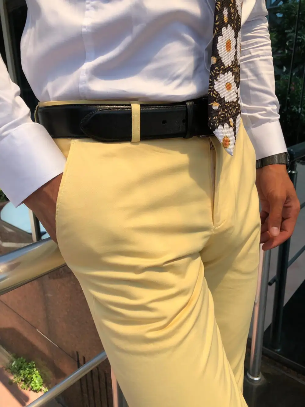 Classic Versatile Slim Fit Refined Tailored Trousers