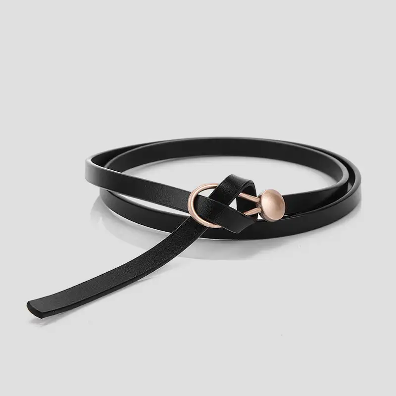 Women's Slim Wrap Knot Belt