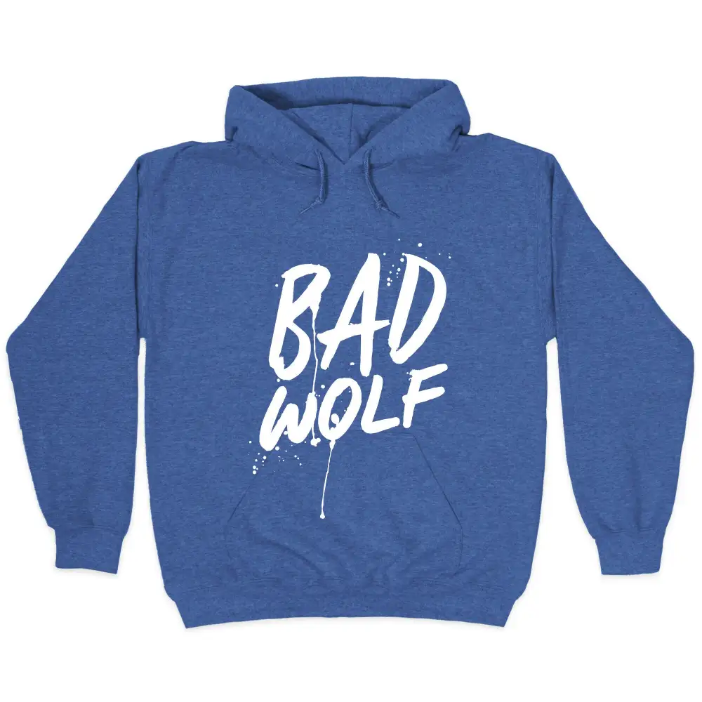 Witty Wolf Pullover Hoodie