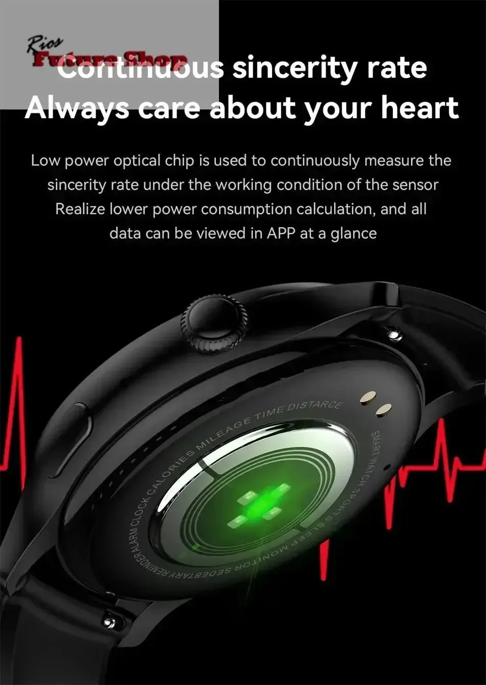 True AMOLED Sports Smartwatch