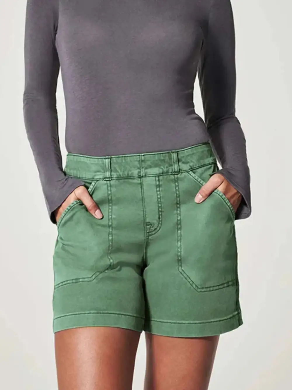 Soft Touch Pocket Detail Shorts