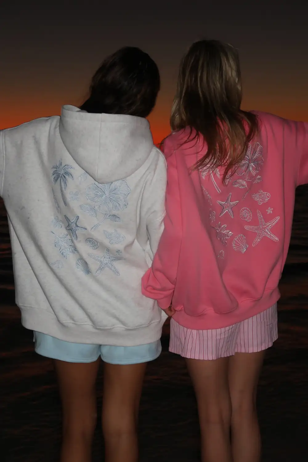 Tropical Embroider Hoodie