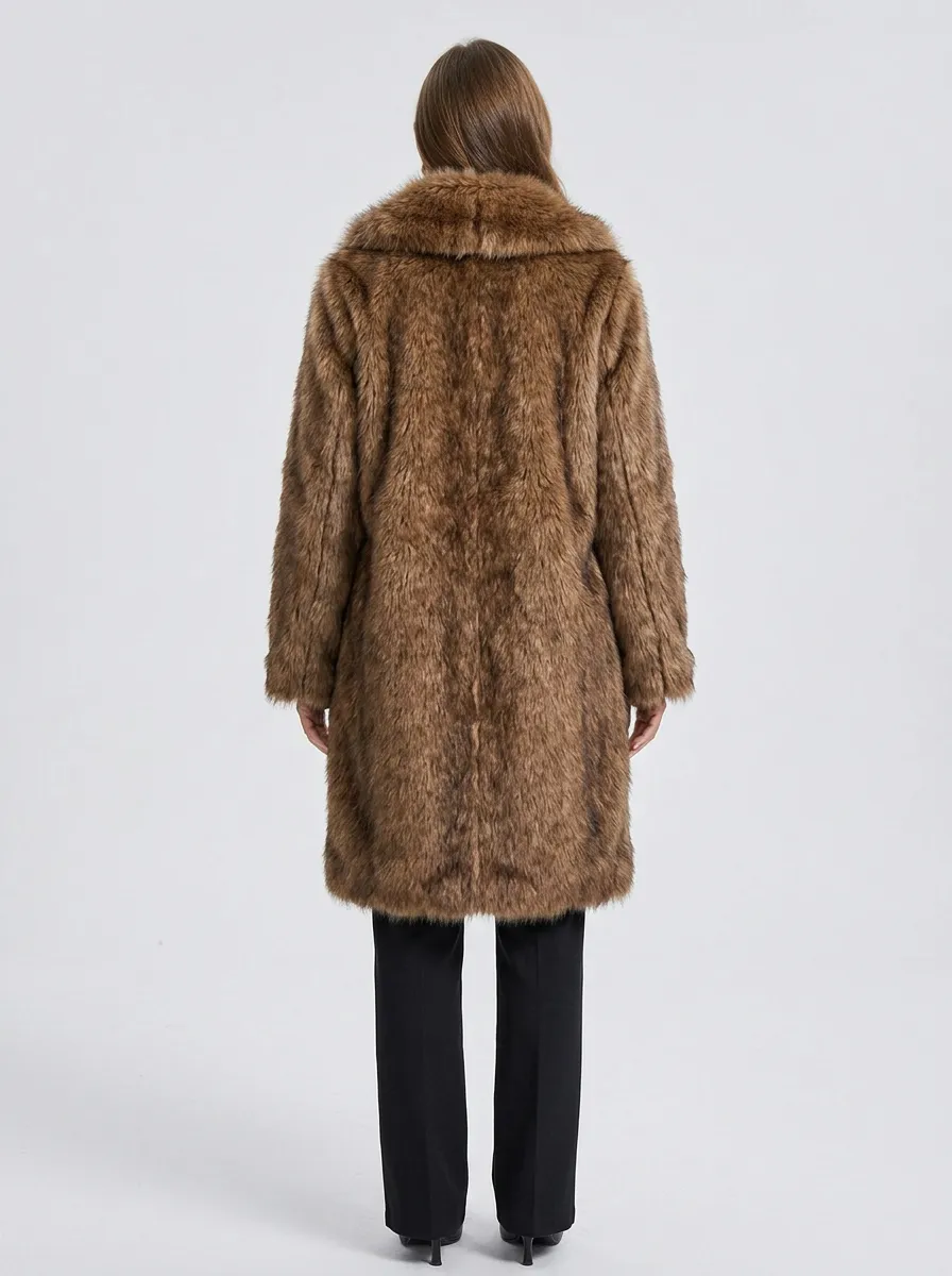Women's Faux Fur Winter Coat