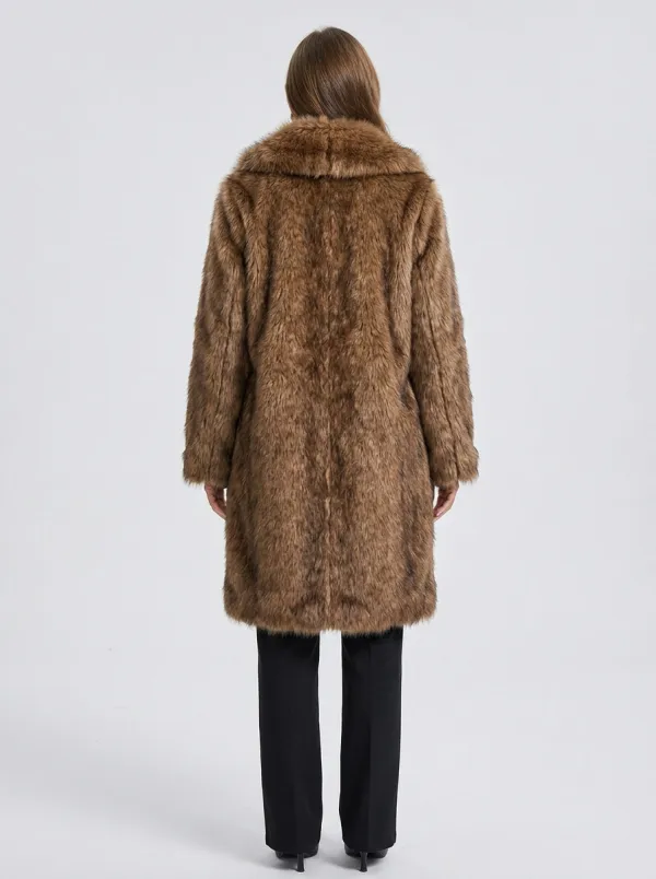 Women's Faux Fur Winter Coat