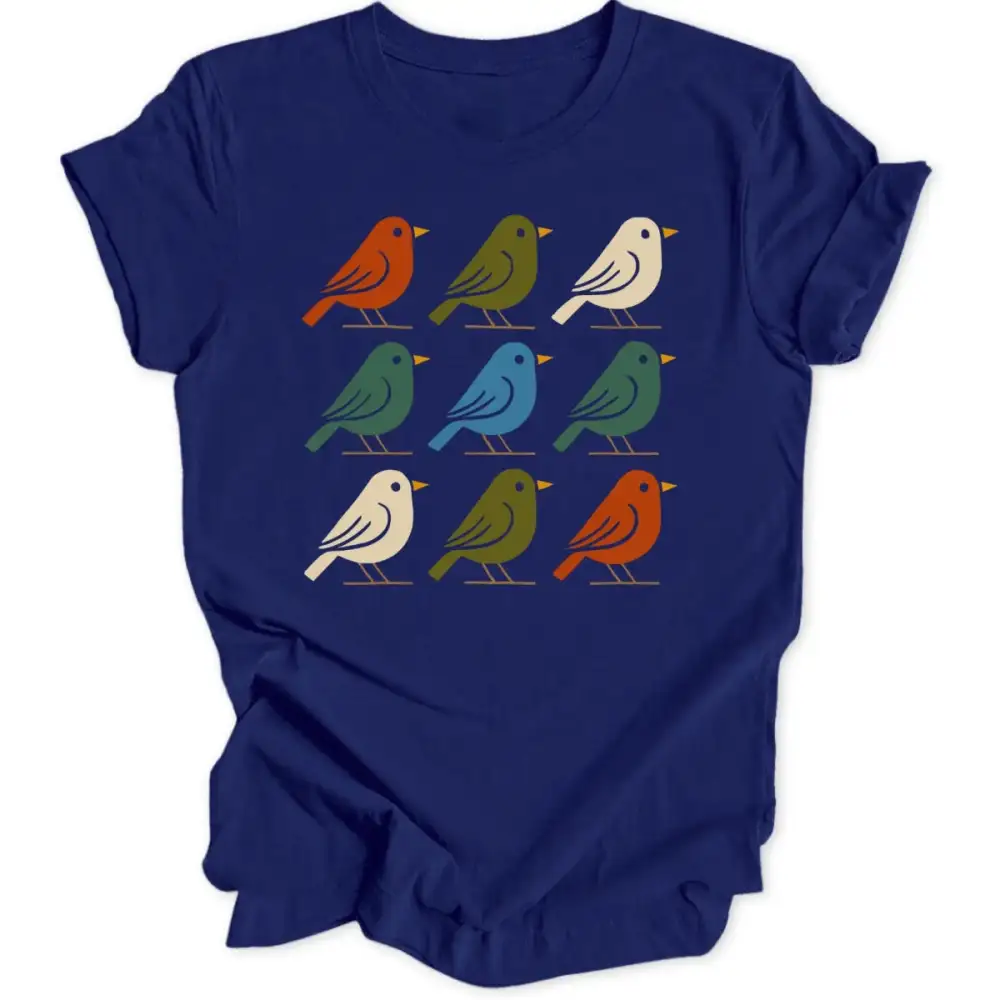 Vintage Birds Unisex T-Shirt