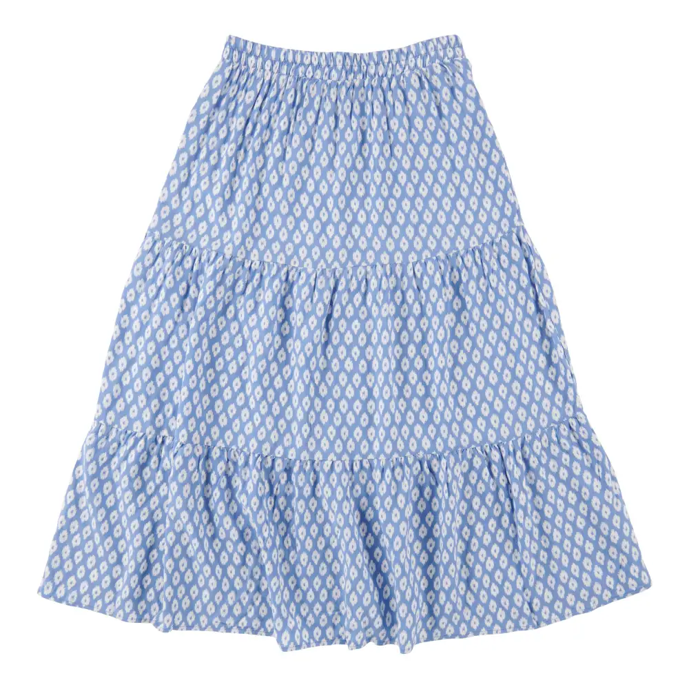 Flowing Tiered Everyday Skirt