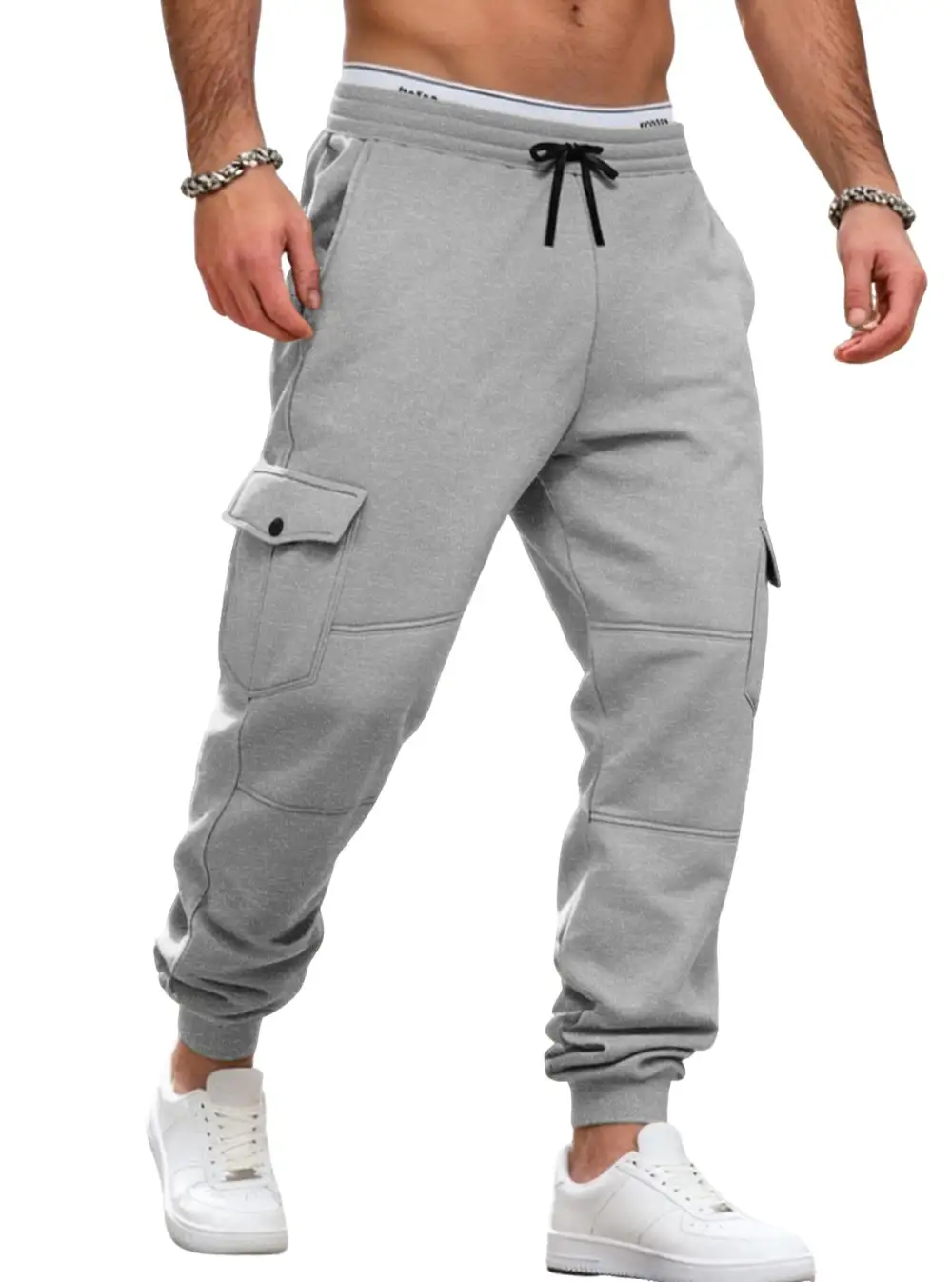 Men's Casual Jogging Pants Cargo Pockets Cargo Pants