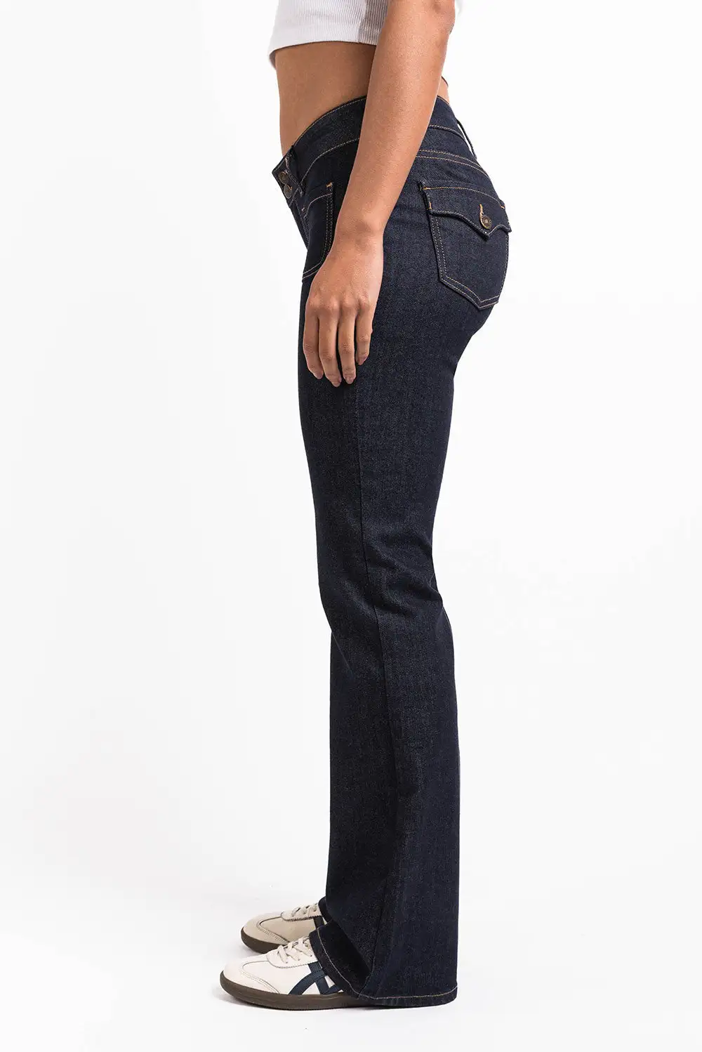 Clean Look Low Rise Bootcut Jeans