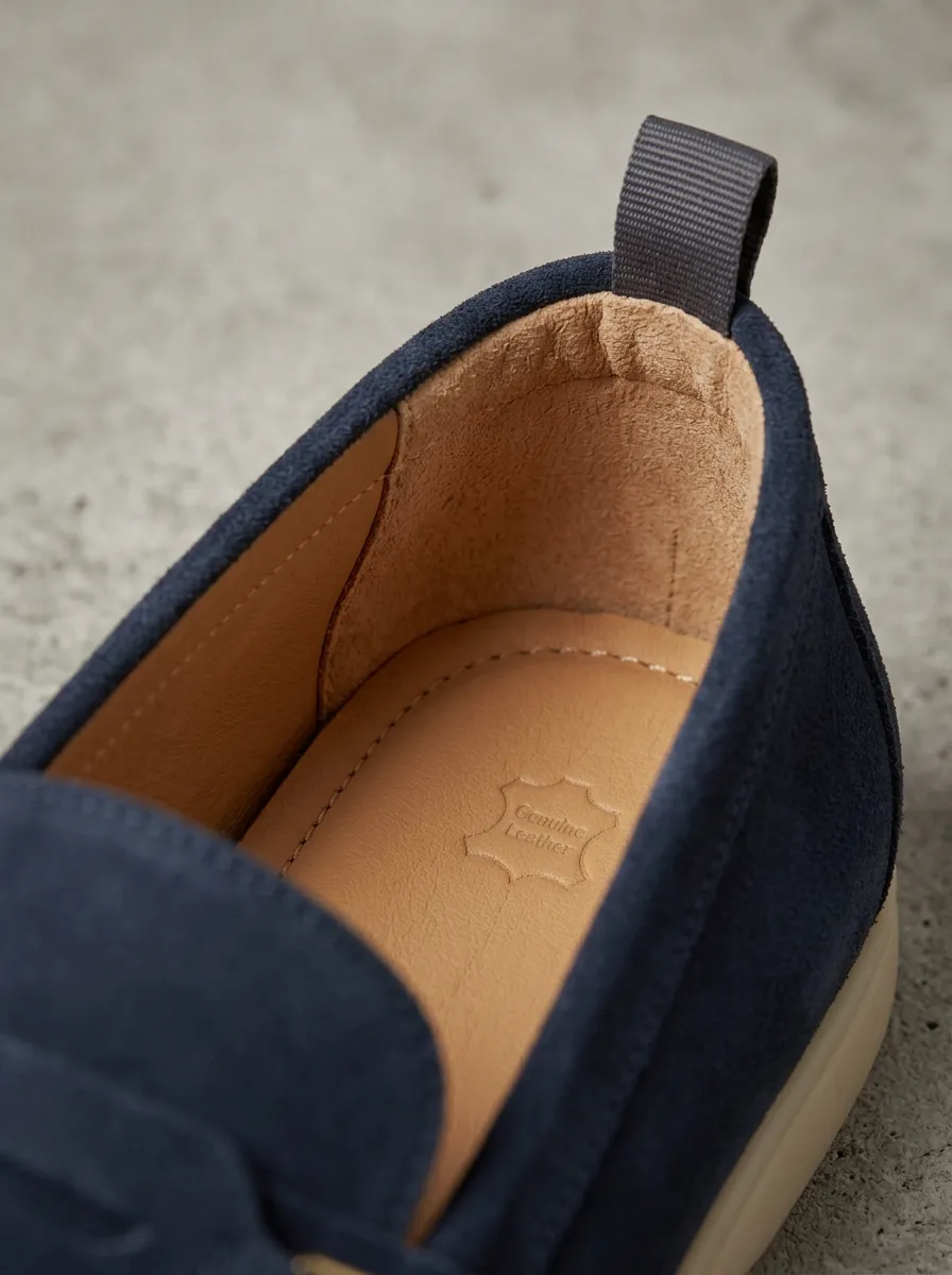 Men's Buckle Strap Loafers