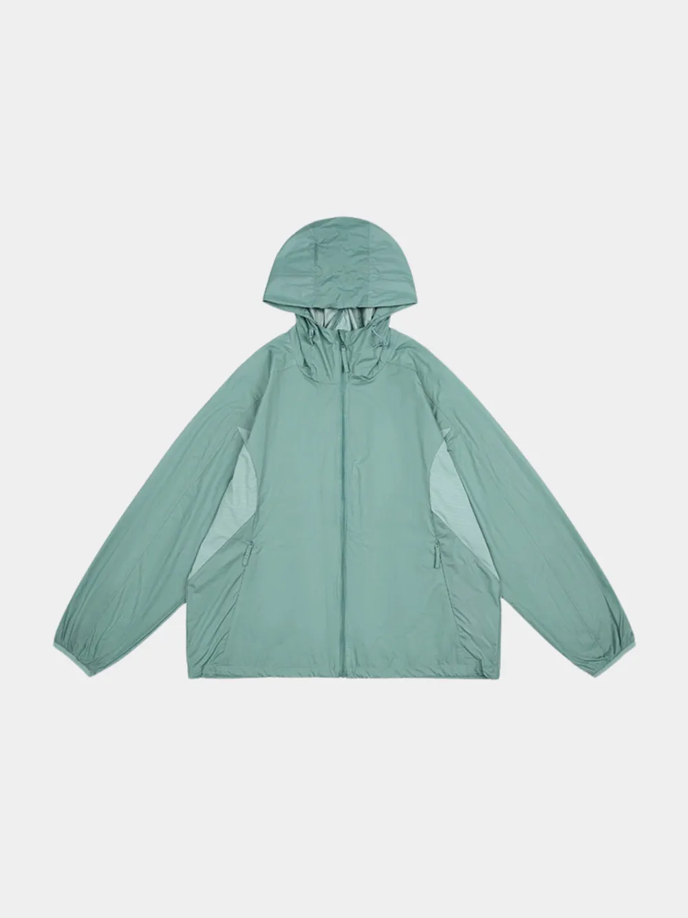 Lightweight Breathable Mesh Panel Sun Protection Jacket