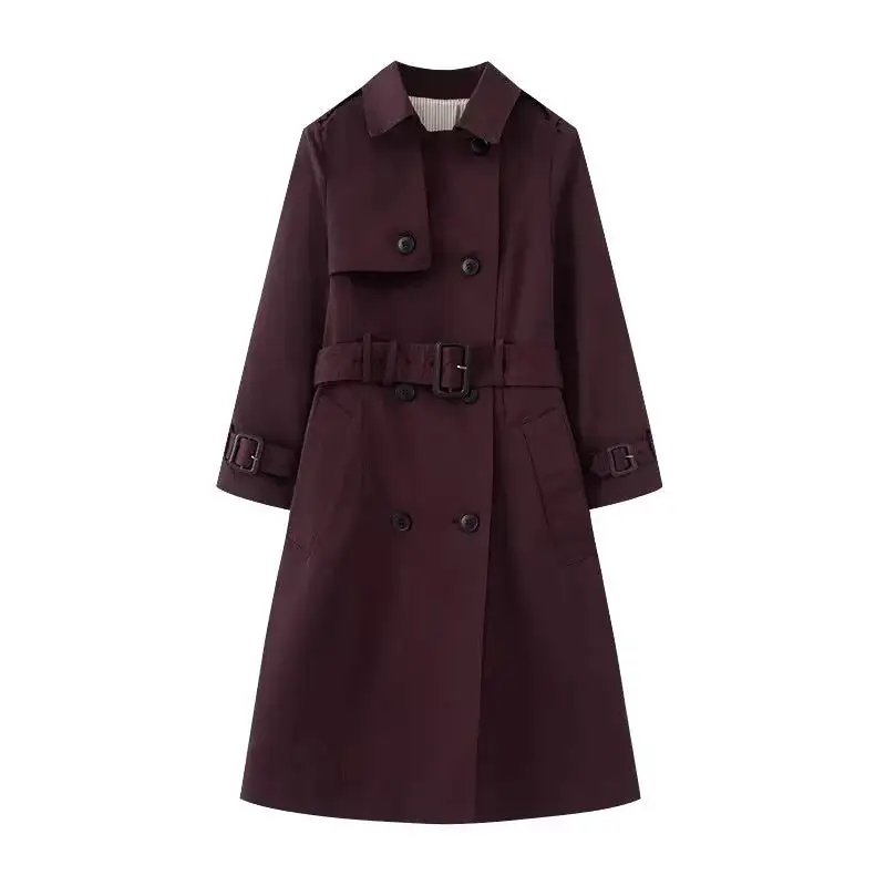 Relaxed Longline Trench Coat