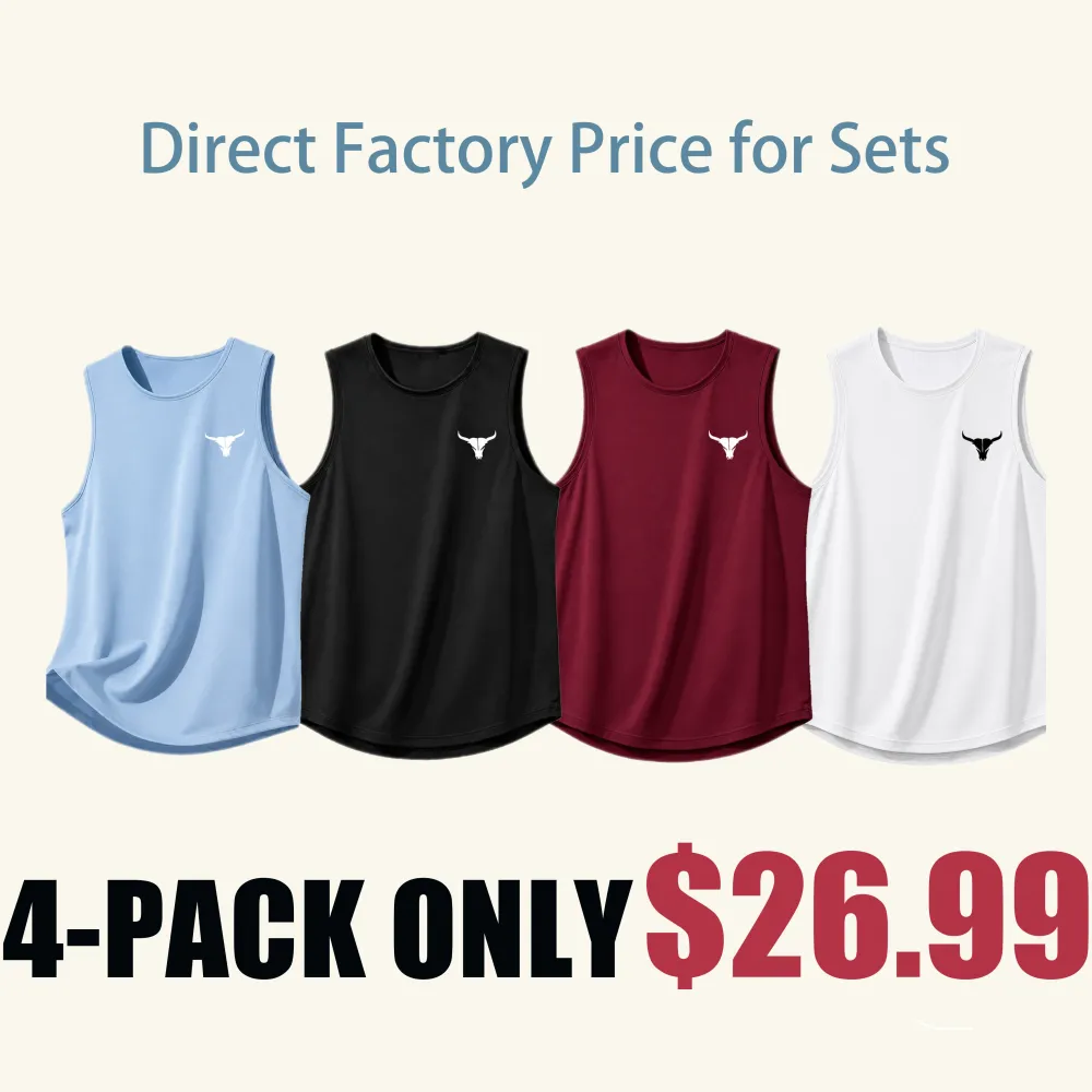 Men's Summer Fashion Sleeveless Fitness & Sports Tank Top
