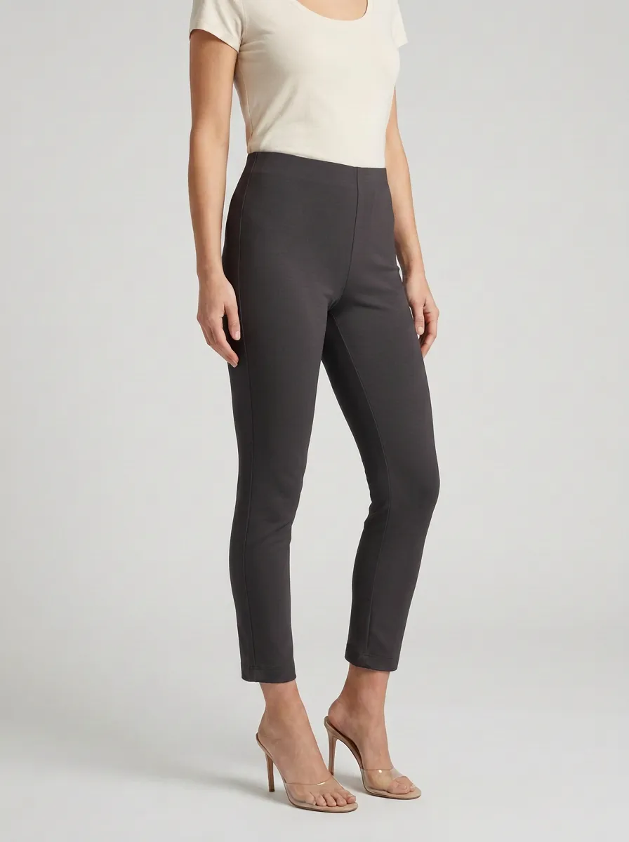 Relaxed-Fit Women's Stretch Mid-Rise Pants
