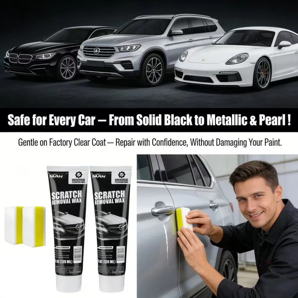 3-Second Car Scratch Remover – Professional Polish & Paint Protection Wax​ -8RH7