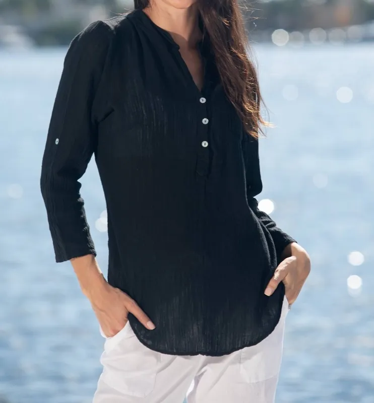 Black Classic Fit Shirt