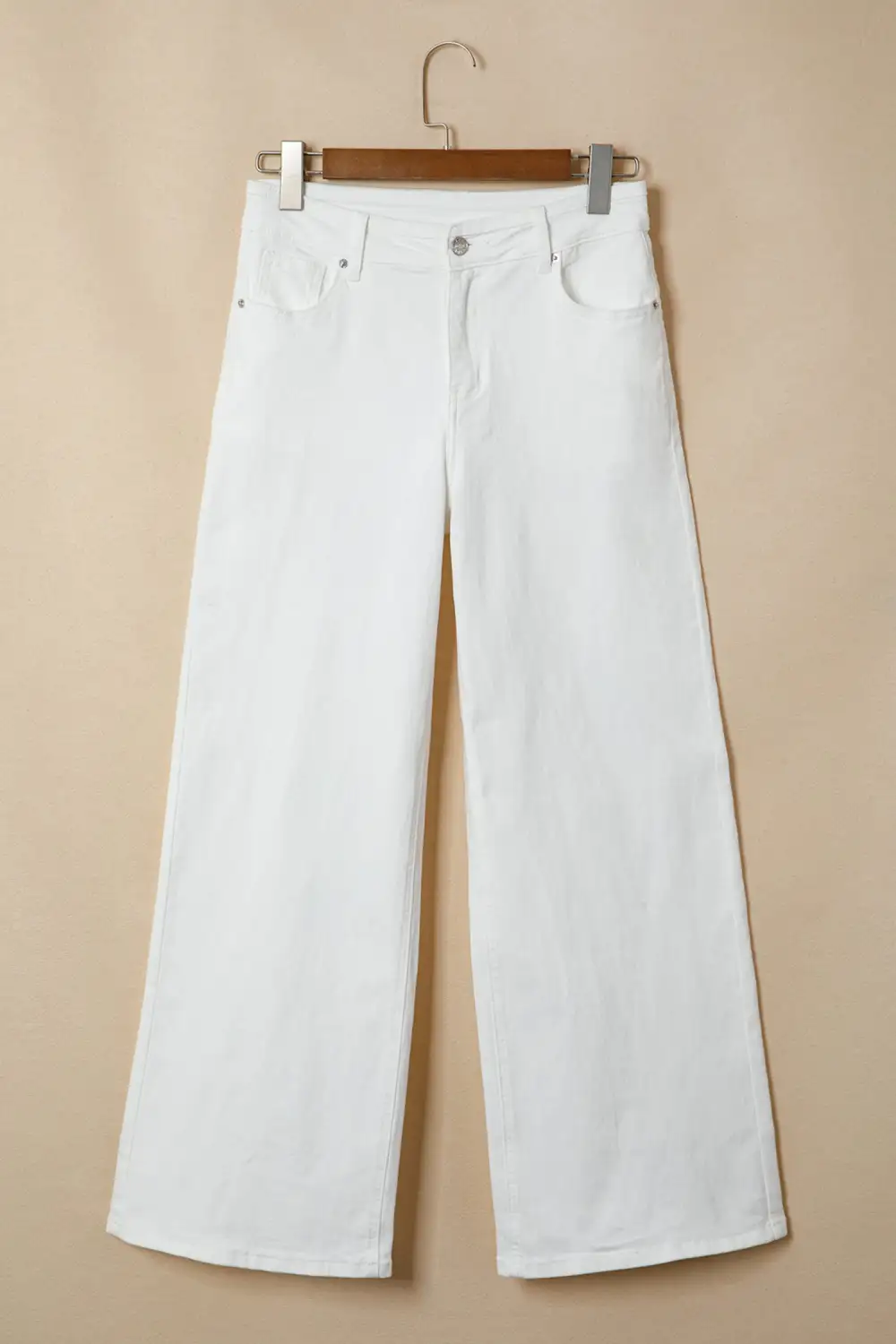 Women's Solid Loose Casual Jeans