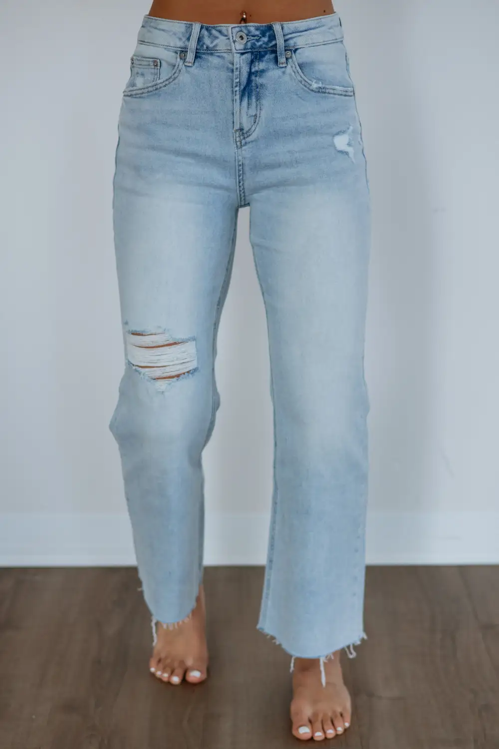 Women's Ultra High Rise Wide Leg Slim Fit Jeans