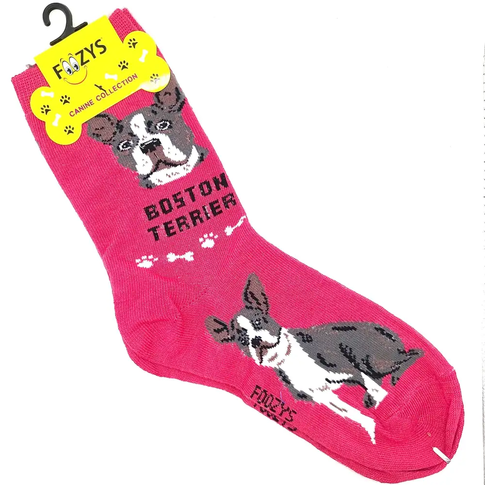 Unisex Terrier Dog Crew Socks