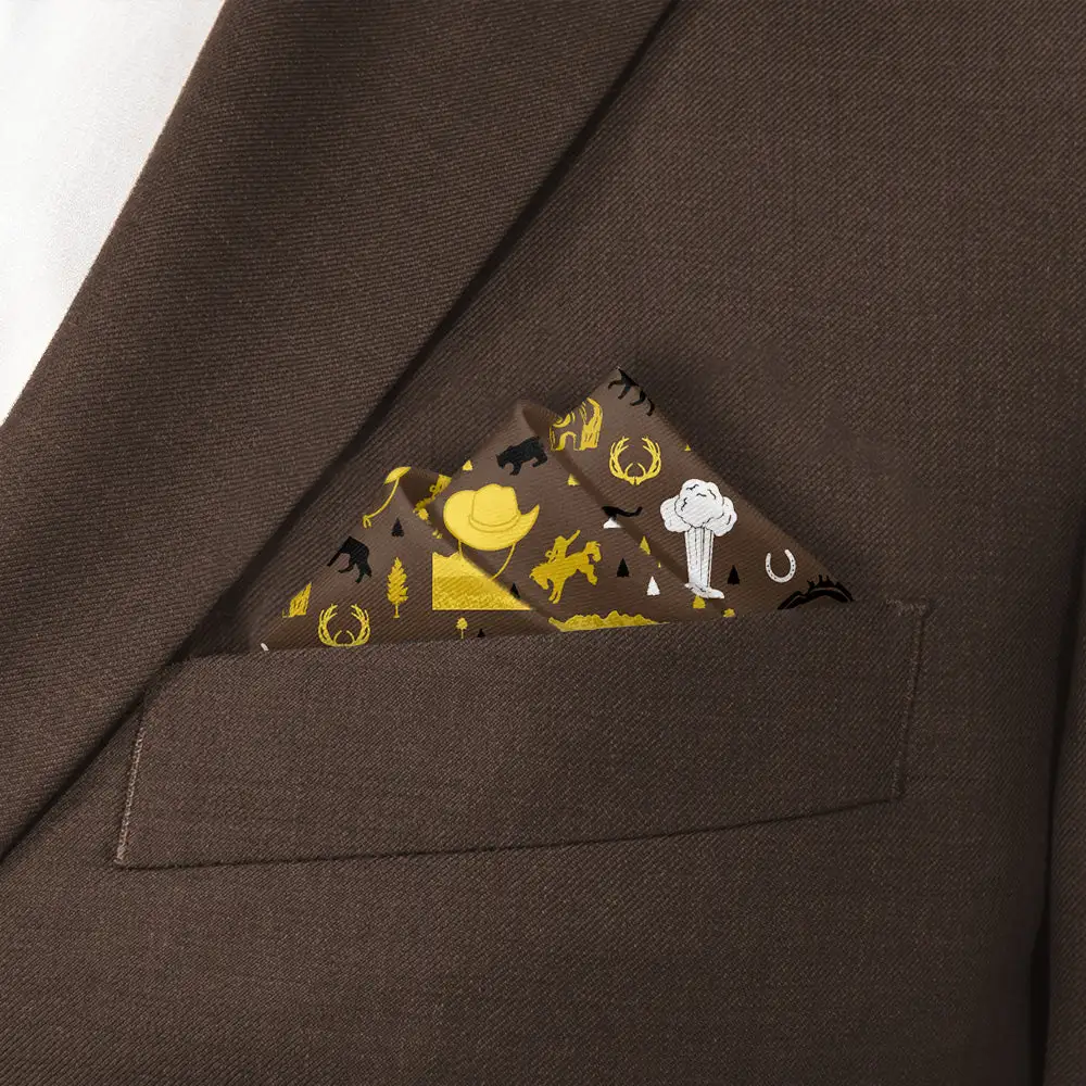 Neat Sharp Suit Pocket Square