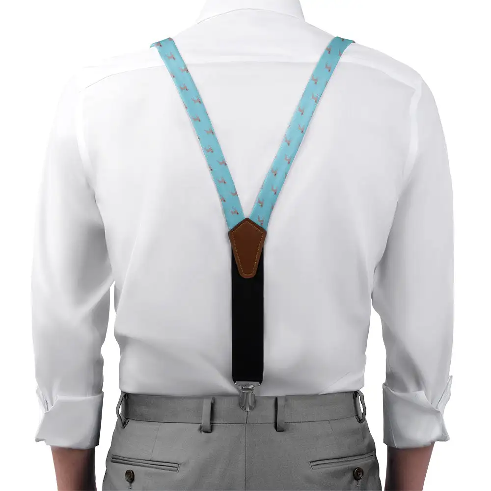 Weimaraner Dog Theme Suspenders