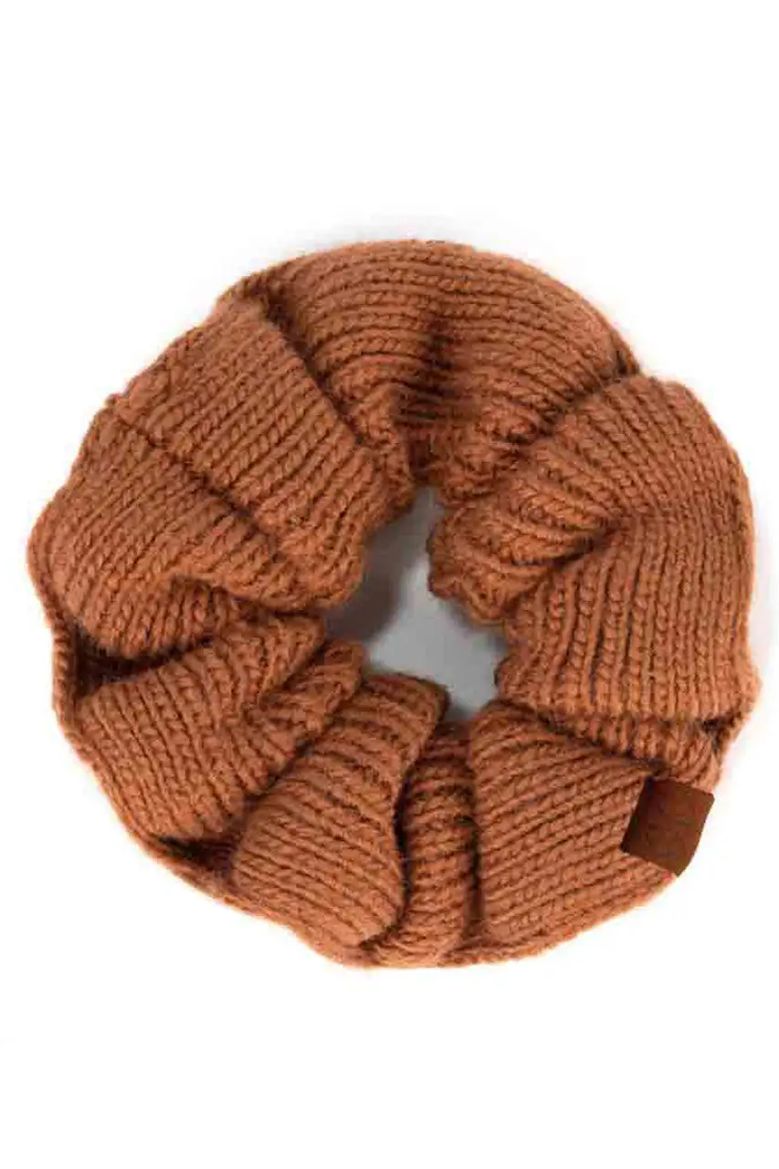 Knit Soft Hair Scrunchie