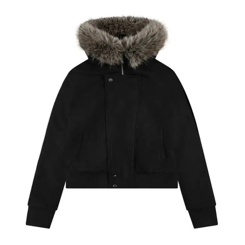 Hooded Bomber Jacket