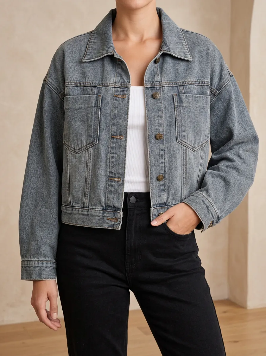 Women's Denim Jacket for Modern Wear