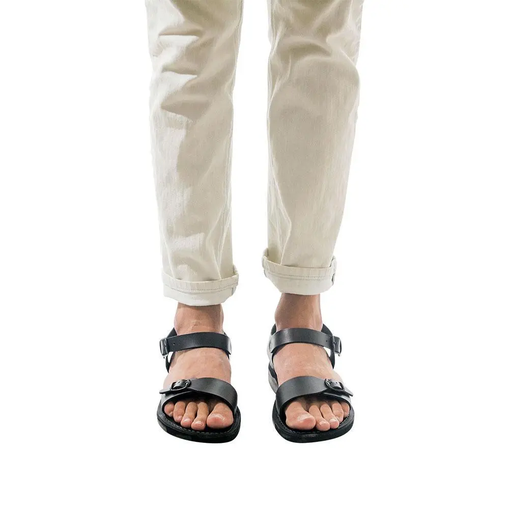 Everyday Leather Adjustable Buckle Sandals