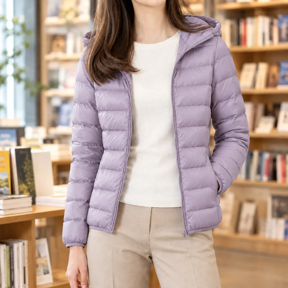 Hooded Quilted Puffer Jacket