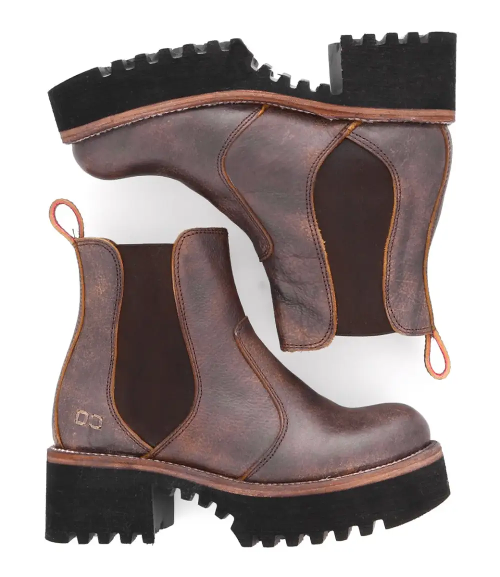 Platform Lightweight Streamlined Chelsea Boots