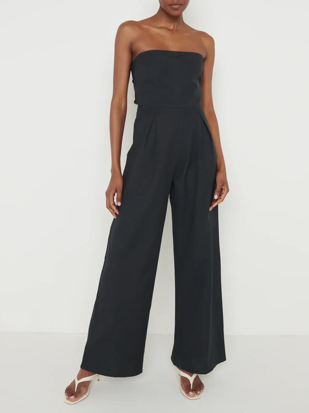 Sleeveless Bandeau Jumpsuit