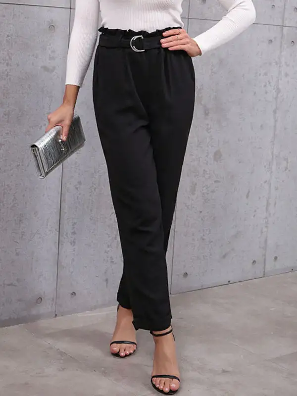 Commuter Lace Up Nine Point Professional Pants