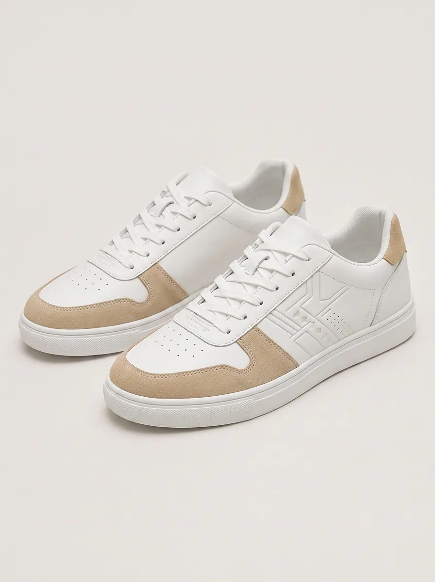 Men's Casual Casual Minimalist Patchwork Patterned Minimal Skate Shoes