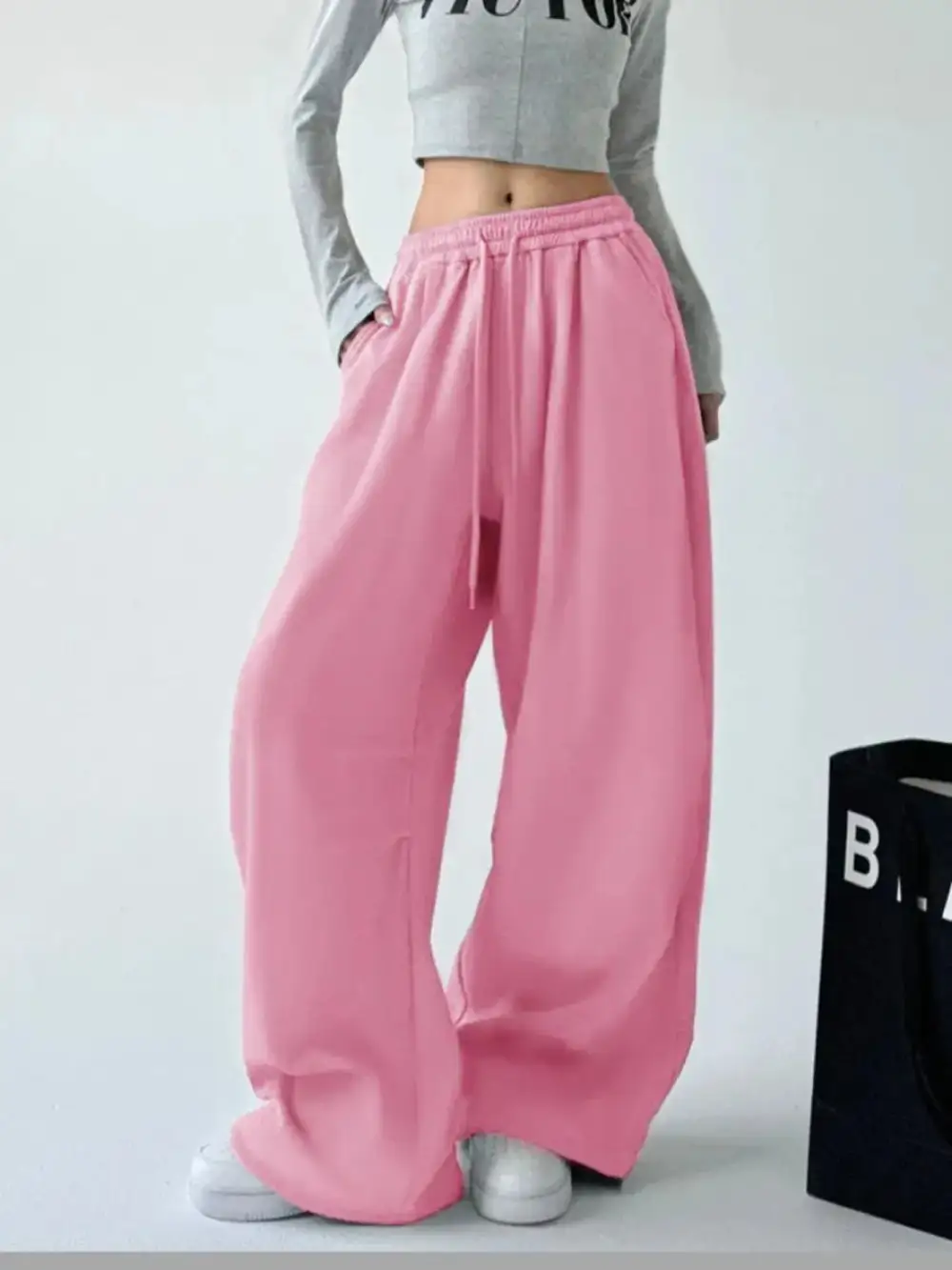 Wide Leg Modern Trousers