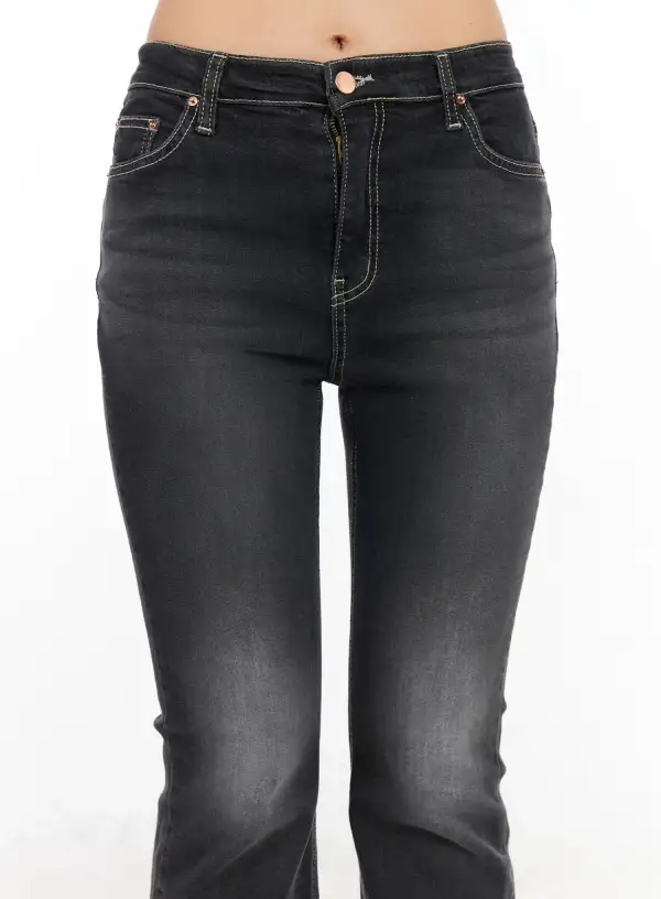 Regular-Fit Vintage Bootcut Flared Jeans