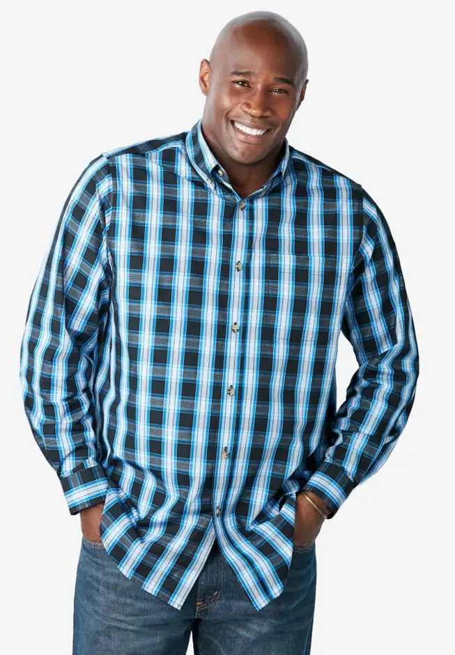 Long Sleeve Wrinkle Free Sport Shirt