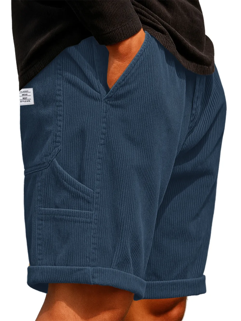 Everyday Corduroy Utility Pocket Shorts