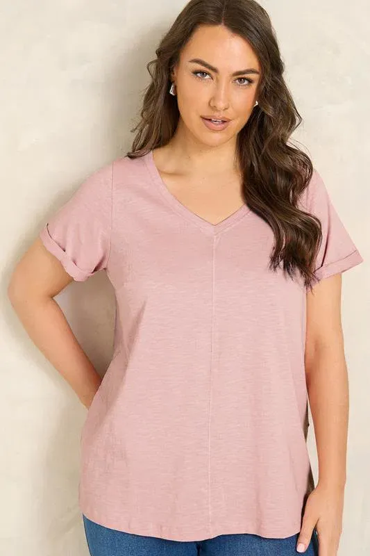 ESSENTIAL 4 Pack Pink & Blue T-Shirts