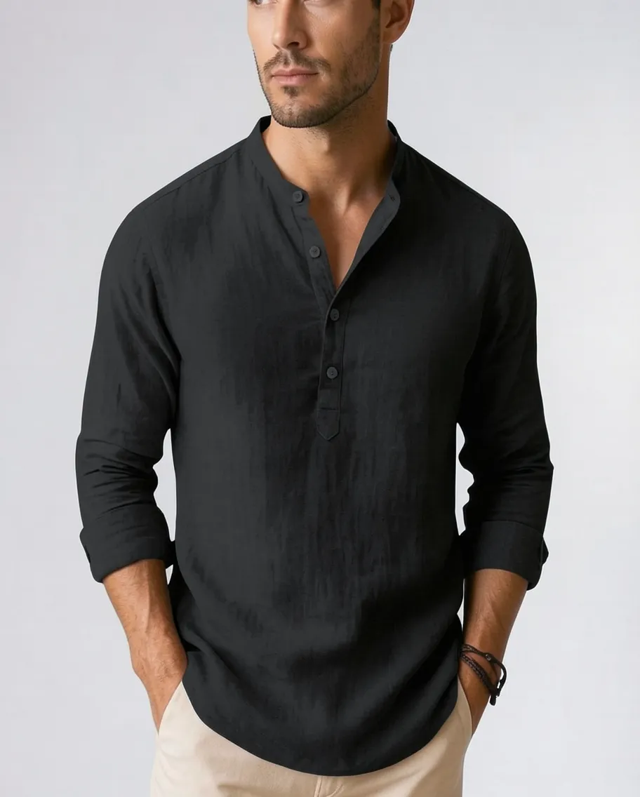 Lightweight Oversized Casual Shirt