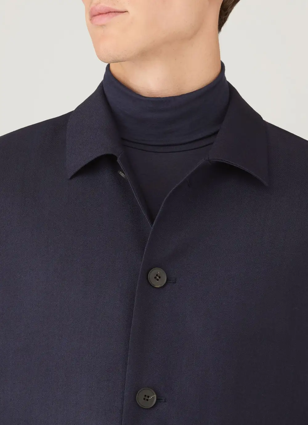 Lightweight Wool Twill Jacket