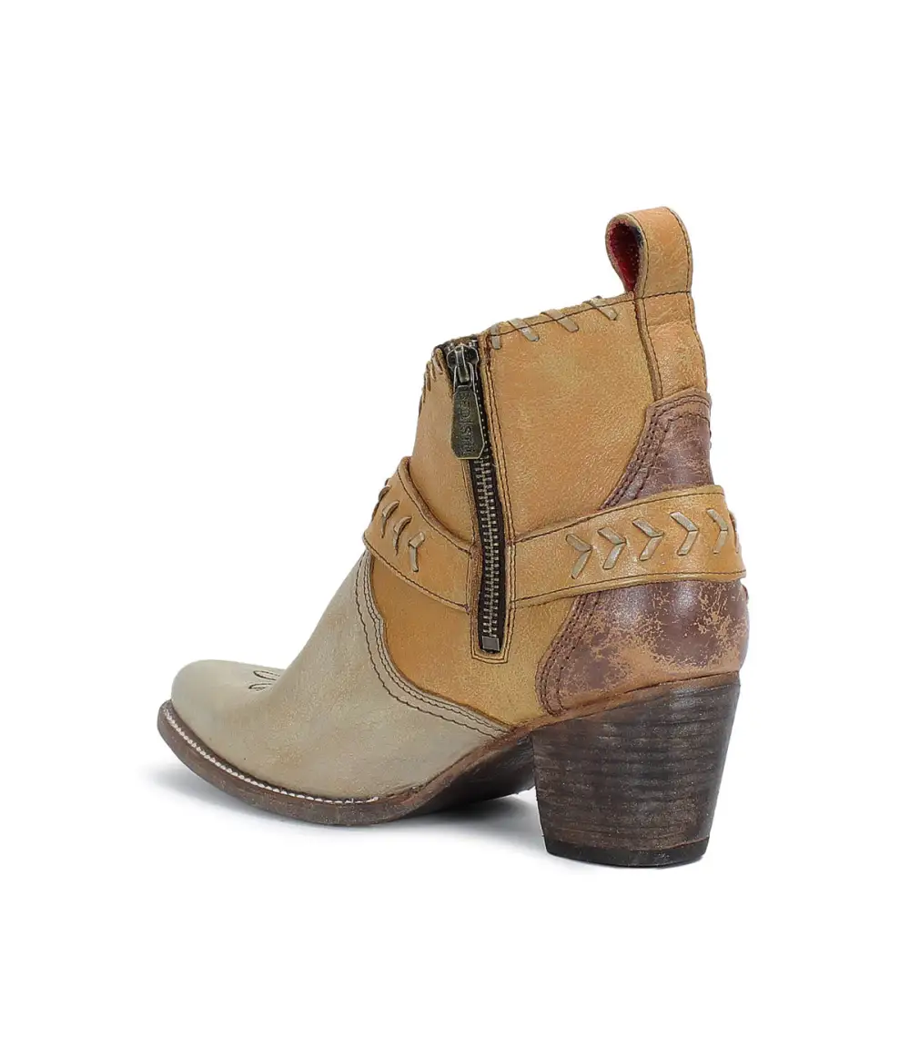 Harness Woven Western Boots