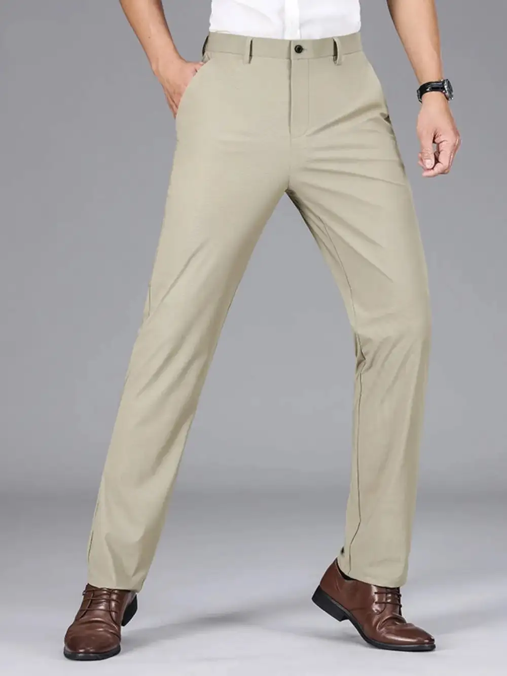 Slim Fit Casual Pants