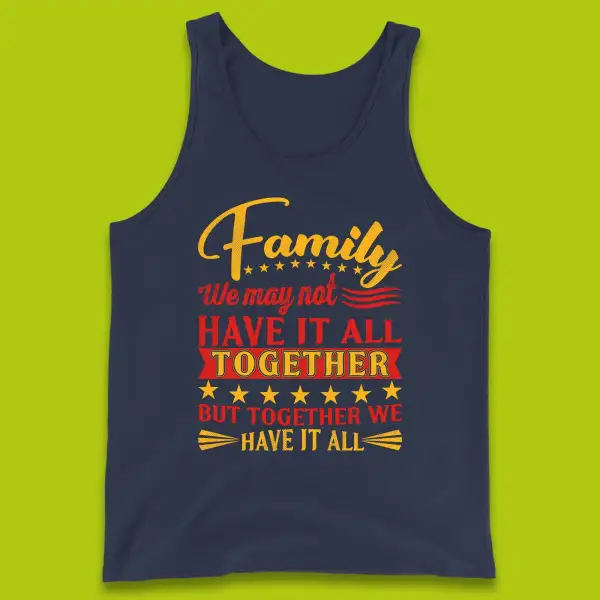 Weekend Family Quote Jersey Tank Top