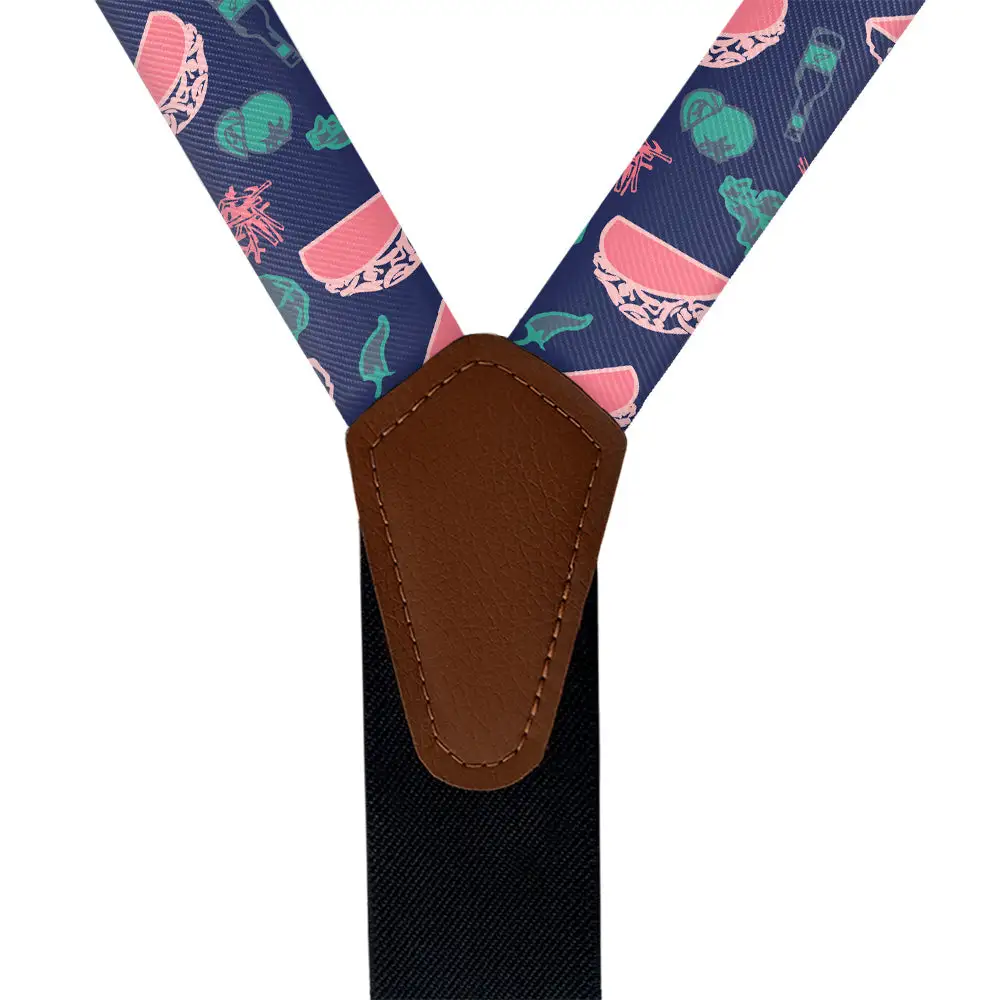 Taco Tuesday Theme Suspenders