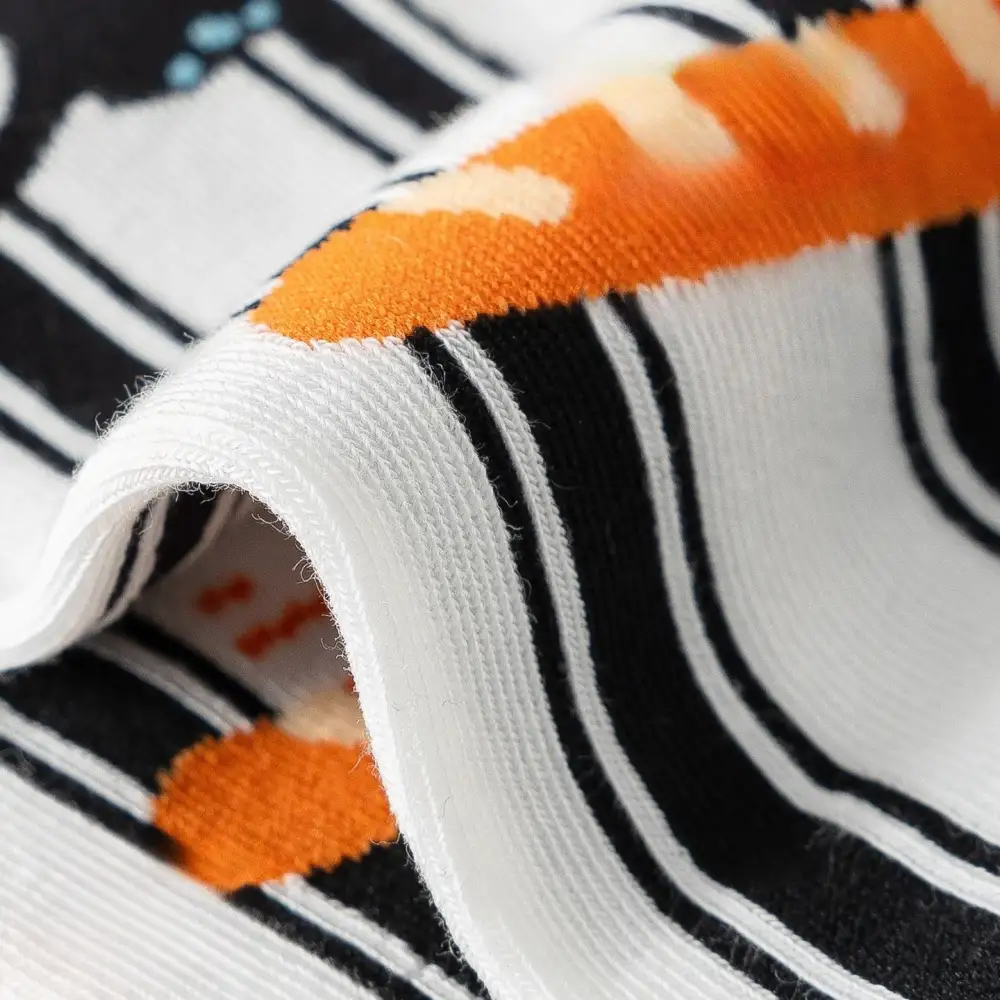 Toaster Popping Bacon Crew Socks