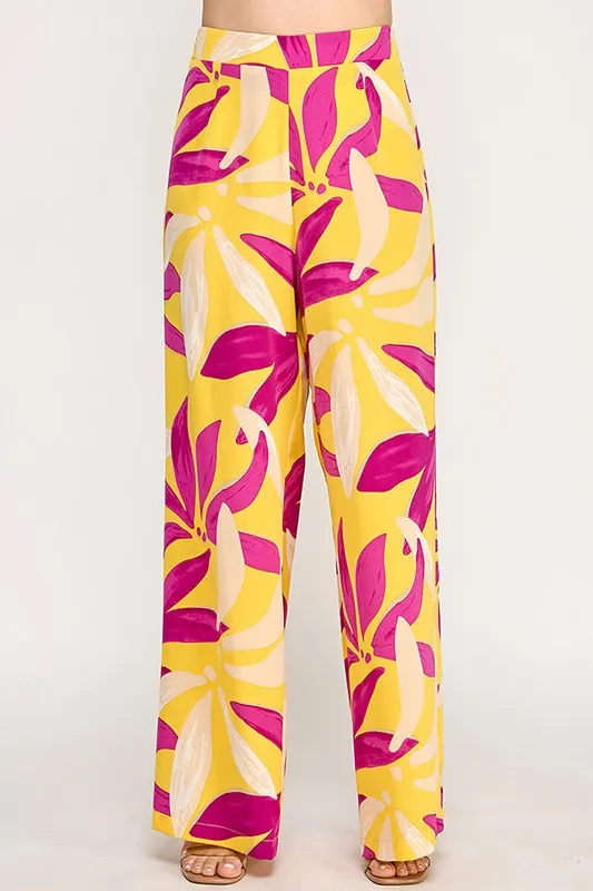 Modern Wide Leg Pants