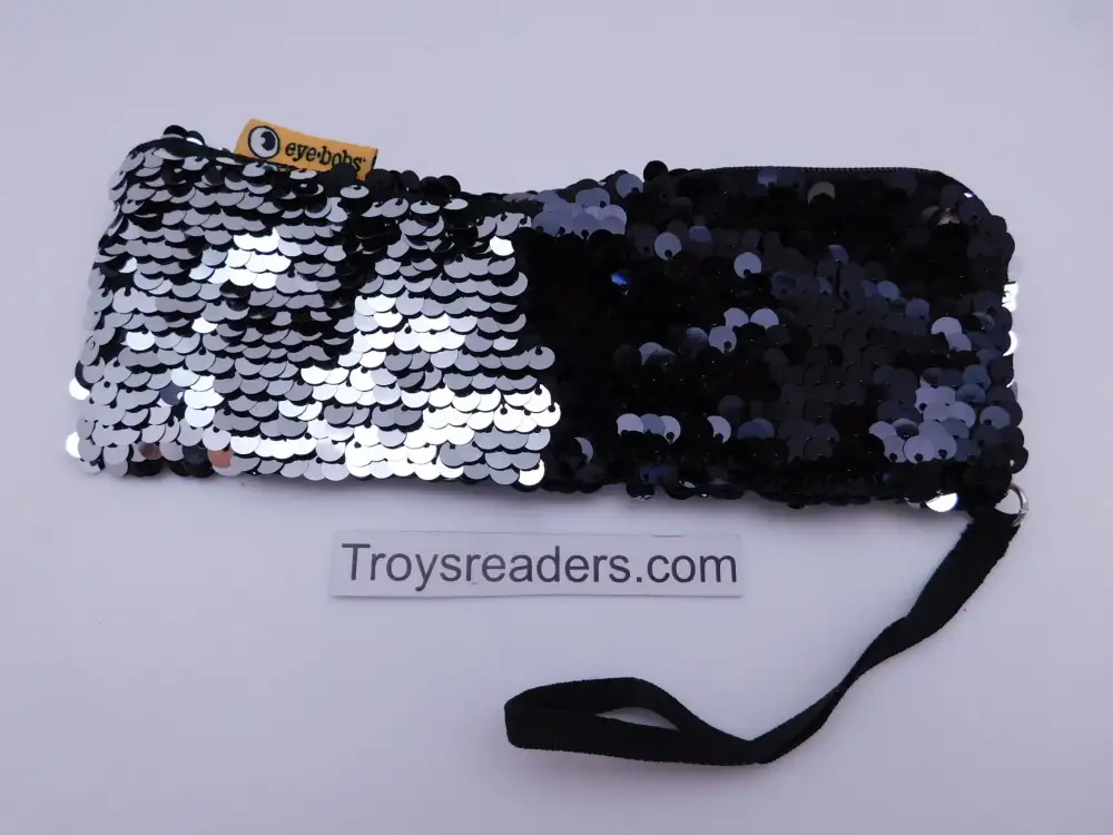 Two-Tone Sequin Soft Eyewear Case