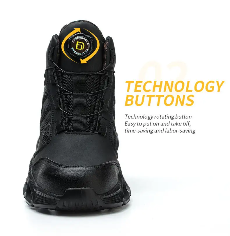 Men's Lace Up Work Utility Boots